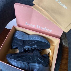 Acne Studios Manhattan Sneakers Black Brand New